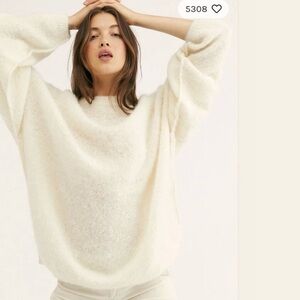 Free People Angelic pullover sweater